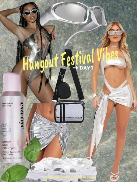 Hangout Music Festival Outfit INSPO🪩🕶️ #festivalfashion 

#LTKstyletip #LTKtravel #LTKswim