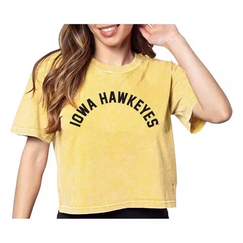 Chicka-D Women's Iowa Hawkeyes Coed Short and Sweet T-Shirt | Scheels Sports