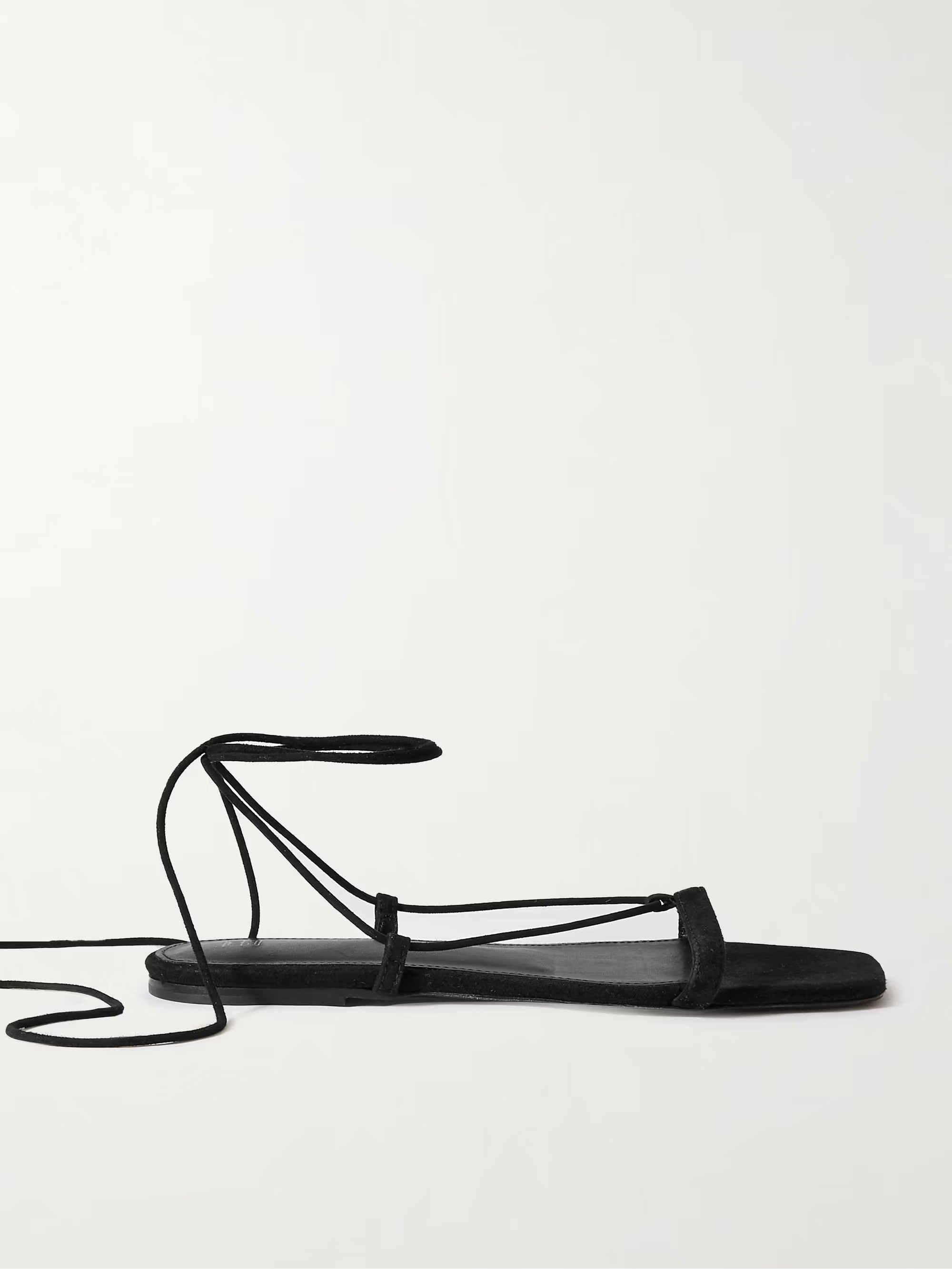 + NET SUSTAIN suede lace-up sandals | NET-A-PORTER (US)