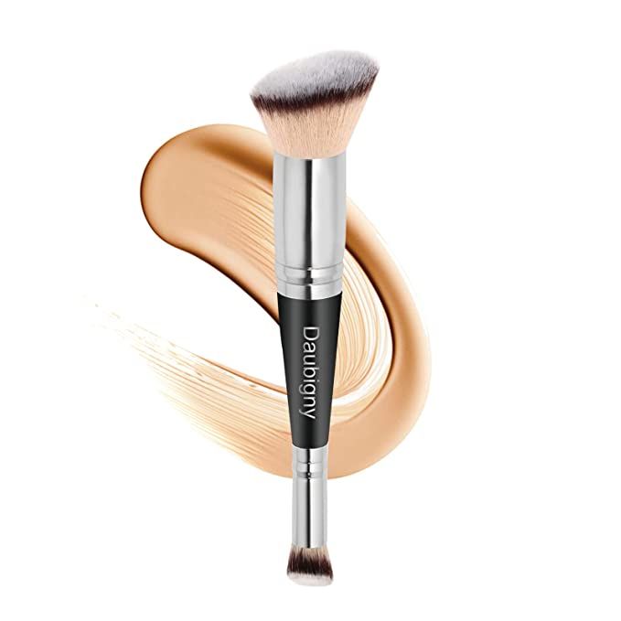 Daubigny Makeup Brushes Dual-ended Angled Foundation Brush Concealer Brush Perfect for Any Look P... | Amazon (US)