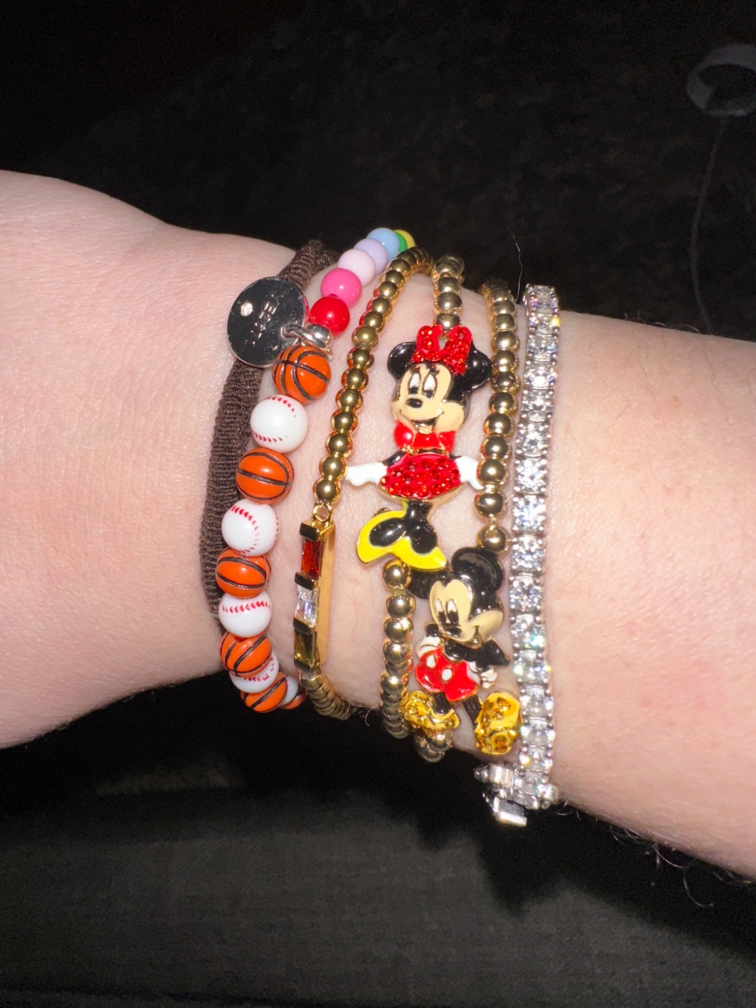 We’re heading to Disney and I wanted something fun but also meaningful…

A mix of BaubleBar, a Little Words Project bracelet my son made ( 💙), and this gemstone one from Mint & Lily with birthstones that represent some really special people in my life.
And a random hair tie!

Share this with your Disney bestie before your next trip 🏰
Follow me for daily finds + real life in between

disney outfit accessories | meaningful jewelry gifts | birthstone jewelry stack | disney jewelry ideas | bracelet stack inspiration | sentimental jewelry ideas

#LTKStyle
#DisneyStyle
#BraceletStack
#MeaningfulJewelry
#DisneyOutfits


#LTKSaleAlert #LTKMidsize #LTKmomlife