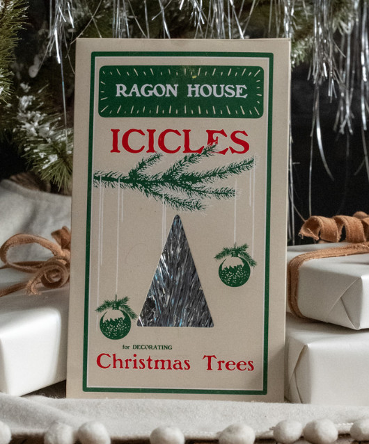 Vintage Tinsel Icicles | Fiddle & Fig