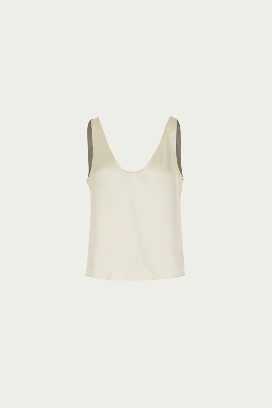 Silk Tank (Cream) | SAME