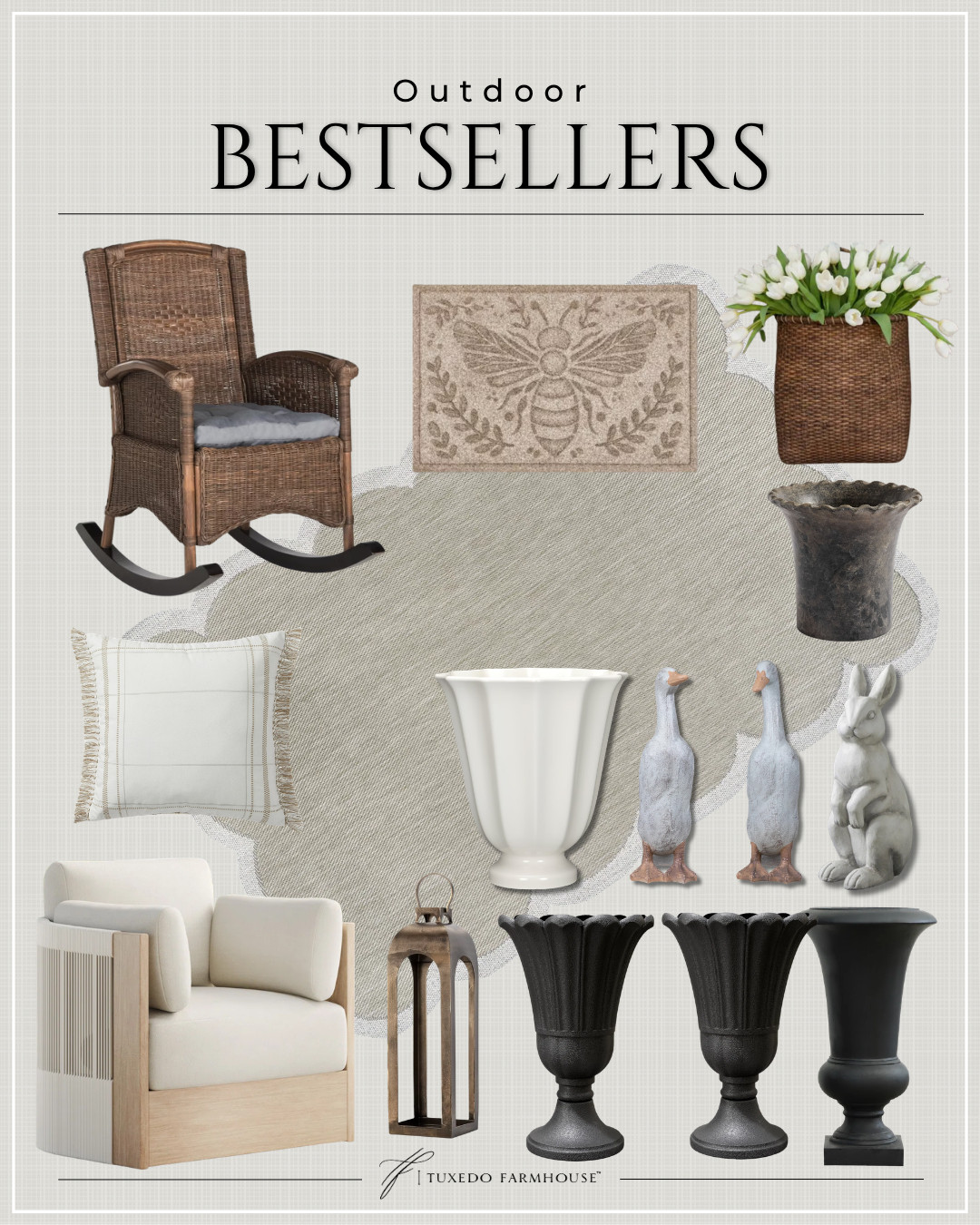 Outdoor bestsellers 🤍
Timeless pieces to refresh your porch, patio, and garden spaces—think classic textures, soft neutrals, and effortless charm..

Shop the favorites ✨ 

 

#LTKSeasonal #LTKSaleAlert #LTKHome