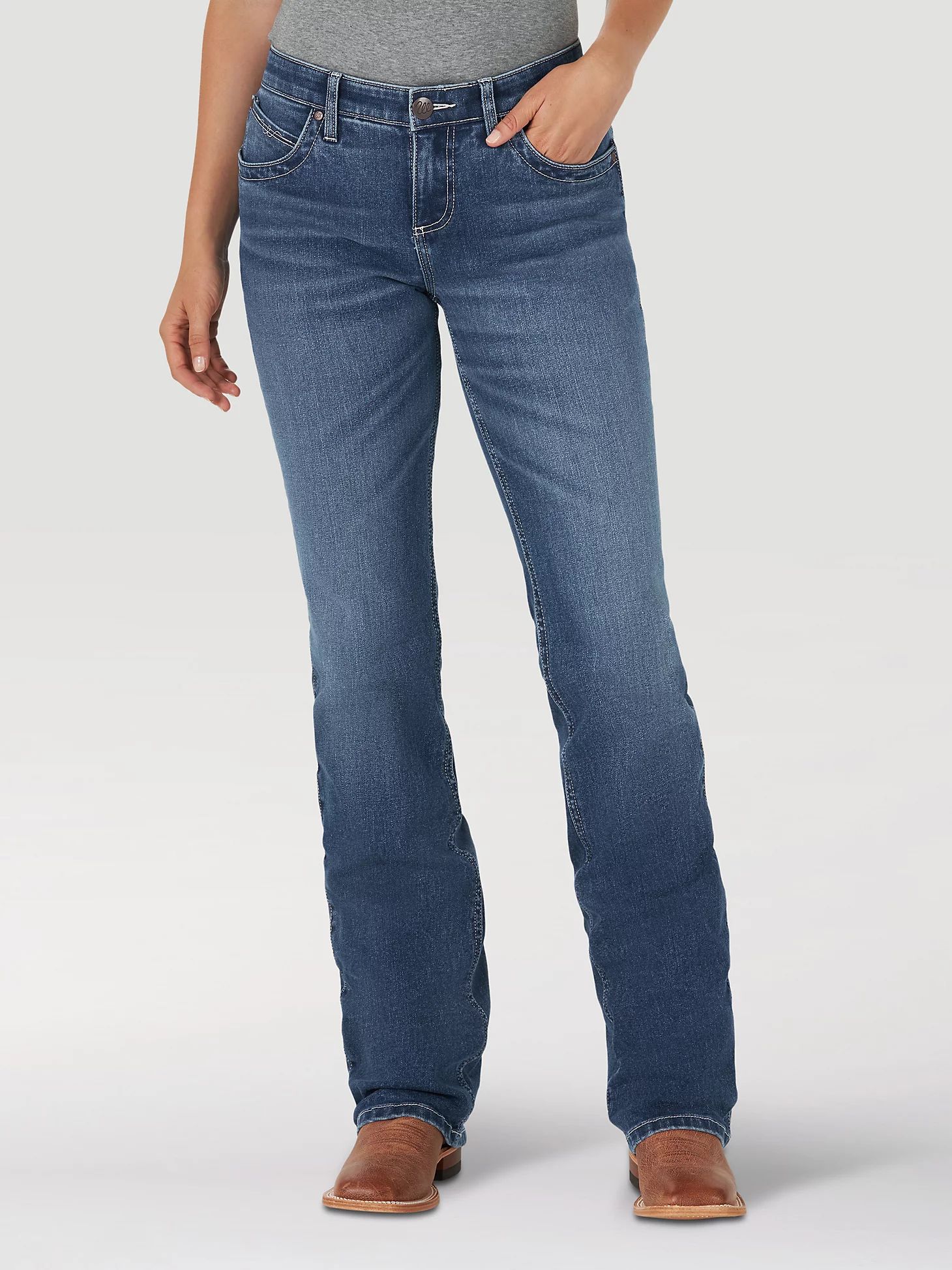 Women's Wrangler® Ultimate Riding Jean Q-Baby in Briley | Wrangler