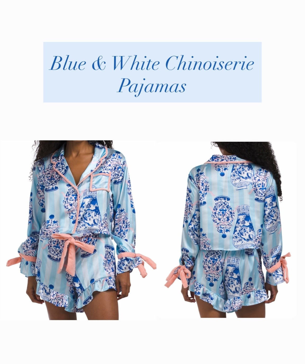 Pajamas for my blue and white girls!

#LTKHome #LTKU