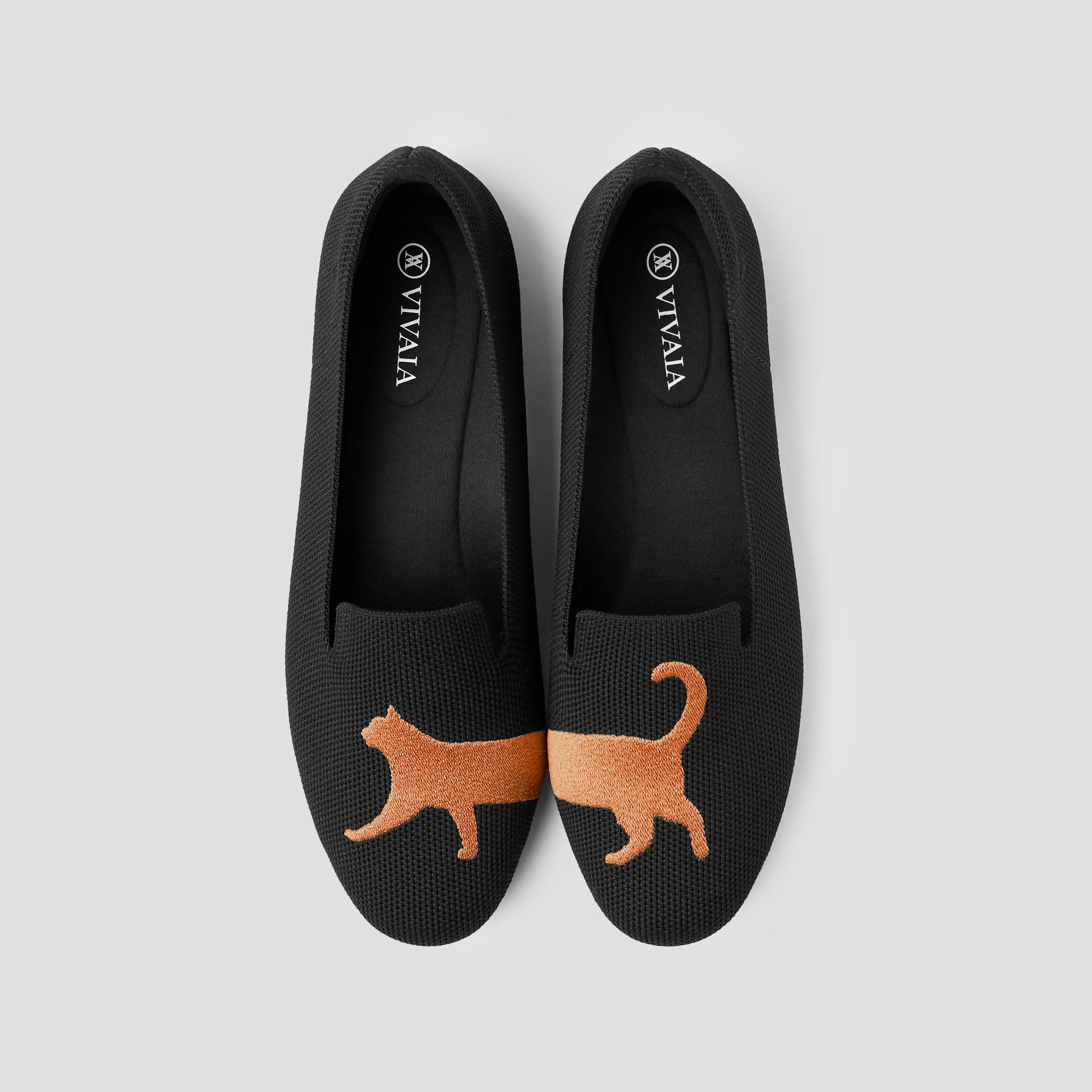 Round-Toe Embroidered Loafer (Audrey) | VIVAIA