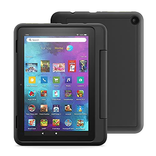 Fire HD 8 Kids Pro tablet, 8" HD, ages 6–12, 32 GB, (2021 release), Black | Amazon (US)