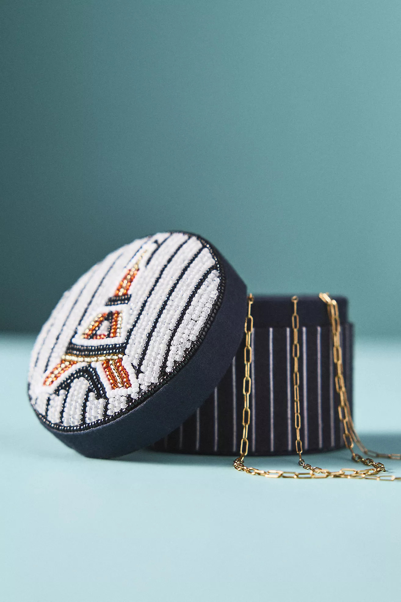 The Fiona Beaded City Lidded Jewelry Box | Anthropologie (US)
