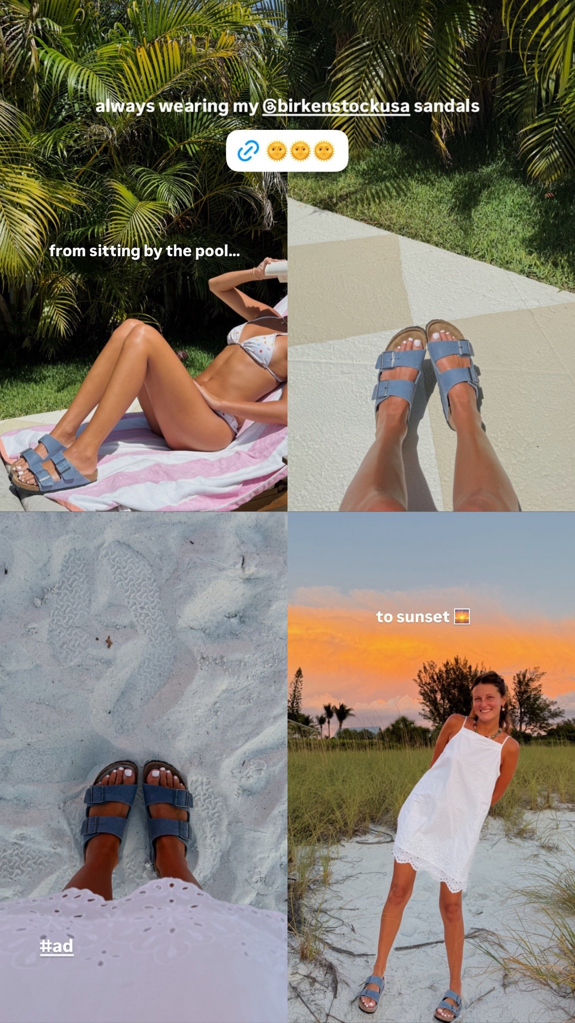 been wearing birks so much I’m probably gonna get a tan line 🌞🫐 @Birkenstock US #ad #birkenstockpartner