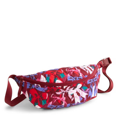 Vera Bradley Women's Outlet Ultralight Medium Crescent Sling Crossbody Bag Bow Show | Target