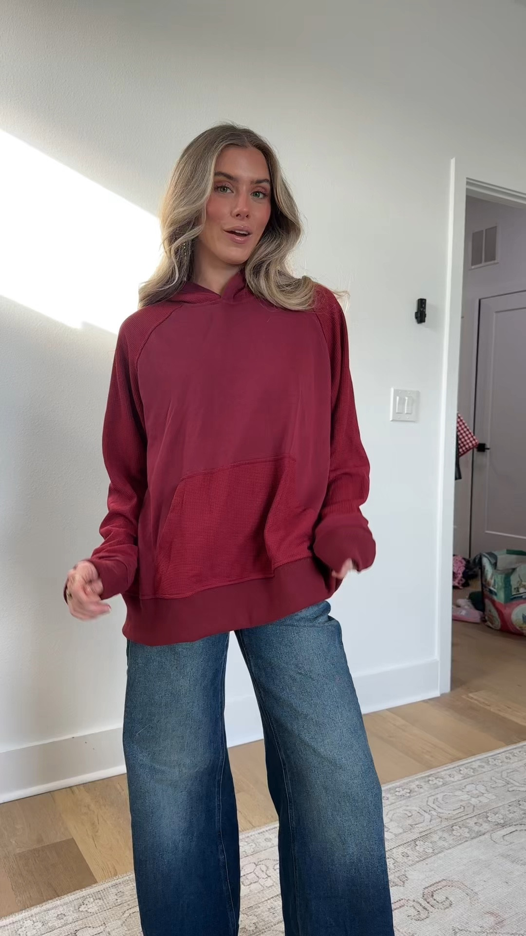 Amazon size small Gacaky Hoodies for Women Casual Oversized Waffle Sweatshirts Fall Fashion Pullover Tops Outfits Clothes

#LTKSaleAlert #LTKgrwm #LTKootd