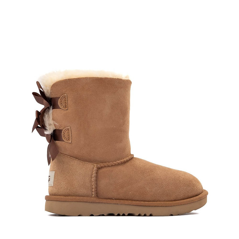 UGG® Bailey Bow II Boot - Little Kid / Big Kid - Chestnut | Journeys