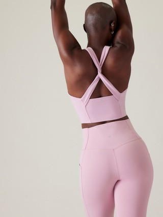 Conscious Twist Crop Bra A-C | Athleta