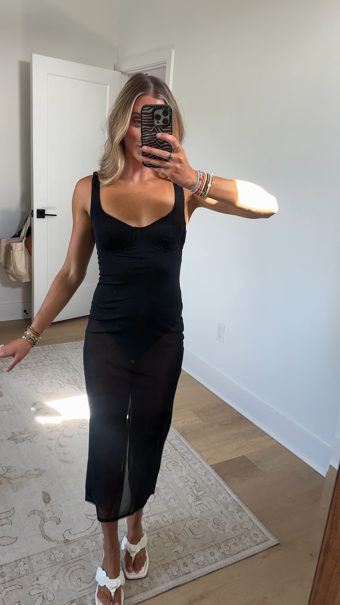 Walmart size XXS Definitely not the back-up dress. The Madden NYC Mesh Midi Dress is designed in a stretch power mesh with a built-in bodysuit lining that smooths and sculpts for a sleek fit. Foam cups with shaped bust seams offer subtle shaping and support and the midi length helps make your every entrance captivating. From sunny resort days to night-out energy, this beautiful mesh dress is for standing out in style. Only at Walmart.

#LTKootd #LTKSaleAlert #LTKSeasonal