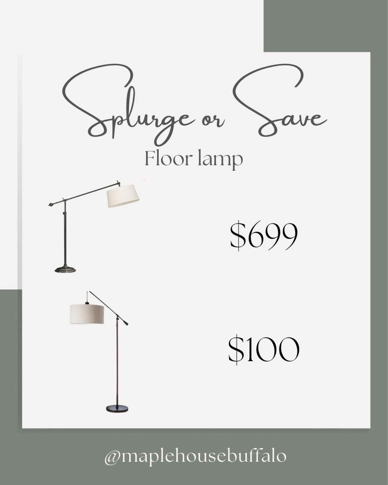 Save or splurge - drop pendant floor lamp - living room 

#LTKsalealert #LTKFind #LTKhome