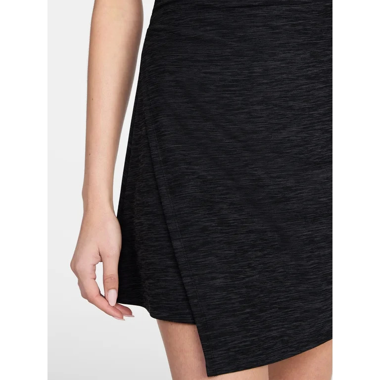 Athletic Works Women's and Women's Plus ButterCore Wrap Dress, Sizes XS-4X | Walmart (US)