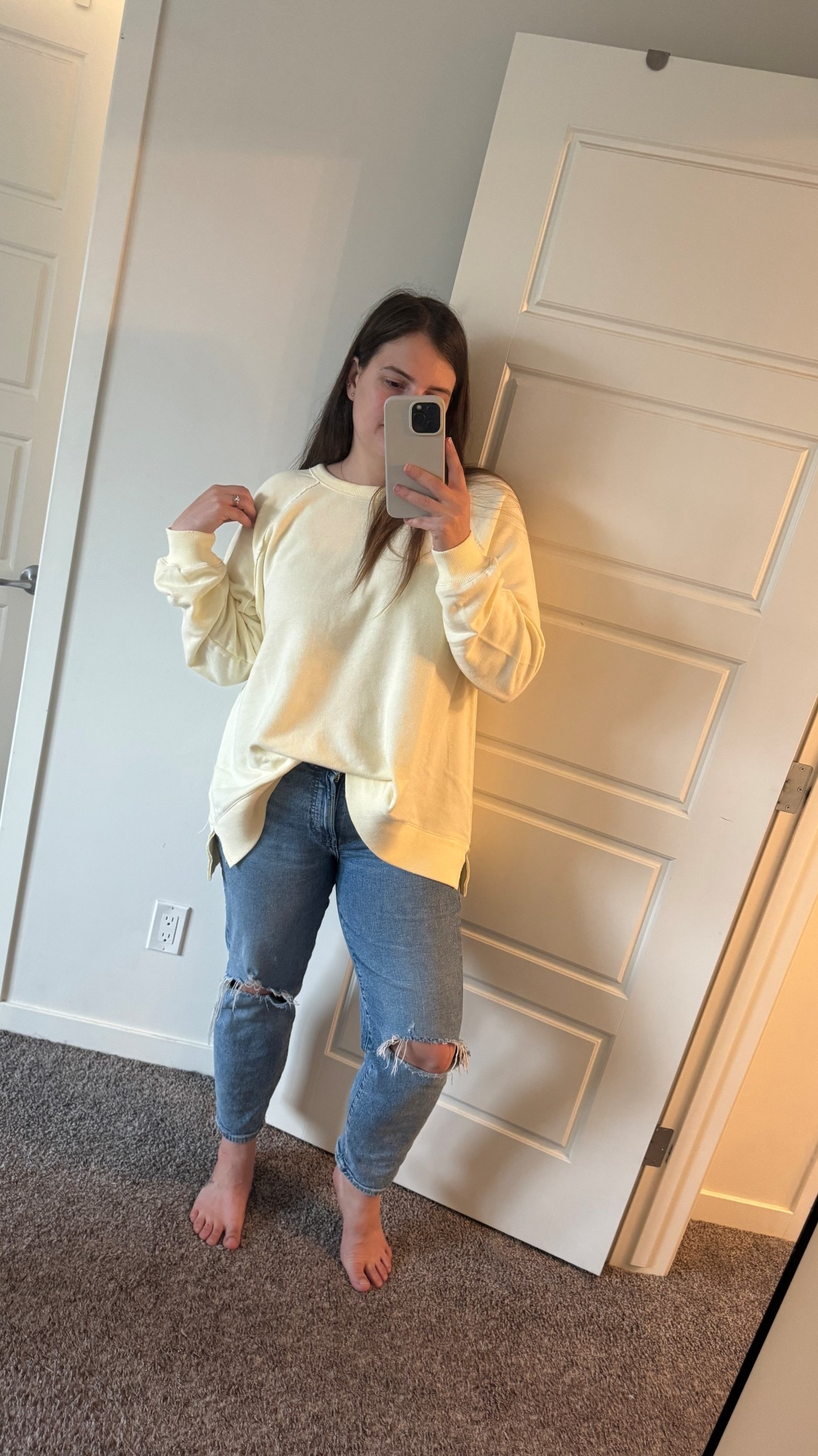 My fave lightweight sweater, good for summer! And my fave jeans  

#LTKSummerEdit #LTKSaleAlert #LTKMidsize