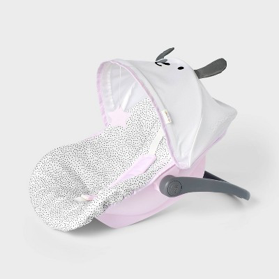 Gray Dot Dog Doll Car Carrier for 14" - 16" Dolls - Gigglescape™: Baby Doll Car Seat Accessory, Recycled Materials, Includes Seat | Target