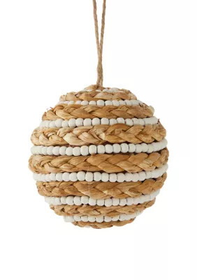 Joyland Rattan Beaded Ornament | Belk