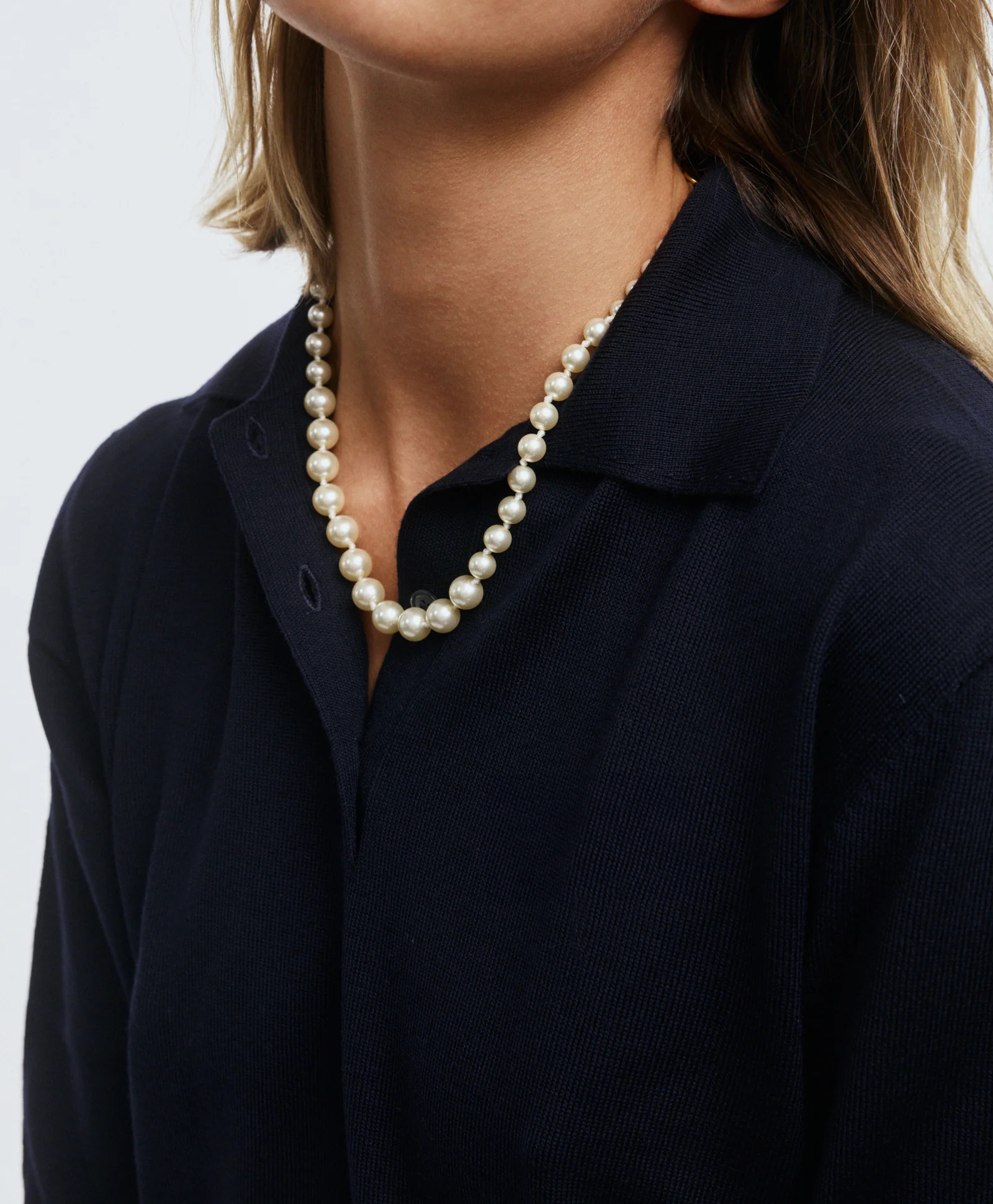 The Graduated Pearl Necklace | Roxanne Assoulin