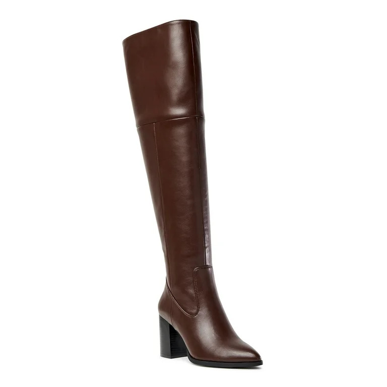 Scoop Women's Over The Knee Stove Pipe Boot - Walmart.com | Walmart (US)