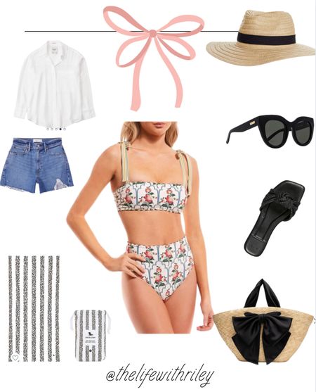 Italian summer vacation outfit 

A good white button down is essential for travel so many ways to wear in one piece  


Beach day, vacation, vacation outfit, outfit inspiration, high waisted bikini, bow bag, beach bag, beach day essentials, shorts, jean shorts, sun hat, straw hat 

#LTKFind #LTKSeasonal #LTKstyletip