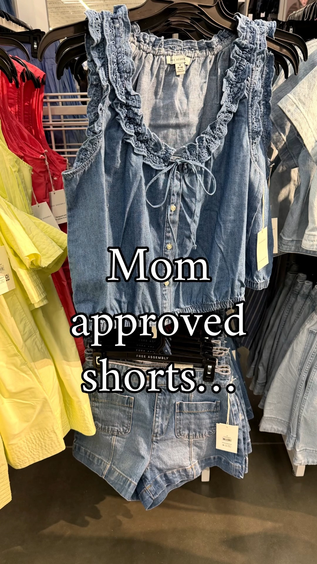 Mom approved shorts. Longer in length but not too long, adorable pocket detailing, and the perfect rise. I love the thicker waste band and how it buttons, perfect for a tucked or untucked look. Walmart does it again!

#LTKgrwm #LTKmomlife #LTKootd