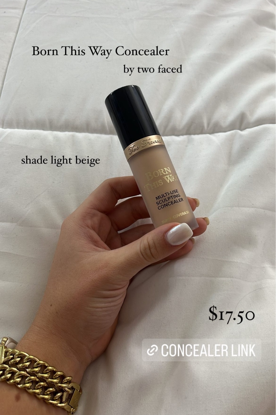 lowkey i bought this is the wrong shade, but the formula is AMAZING

#LTKbeauty #LTKfindsunder50 #LTKU