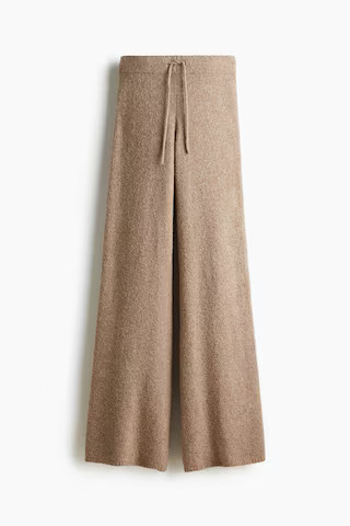 H & M - Hose aus Wollmix - Beige - Damen | H&M (DE, AT, CH, NL, FI)
