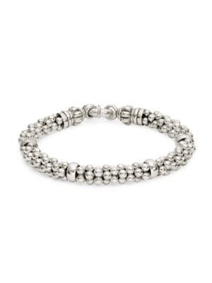 Caviar Sterling Silver Bracelet | Saks Fifth Avenue OFF 5TH