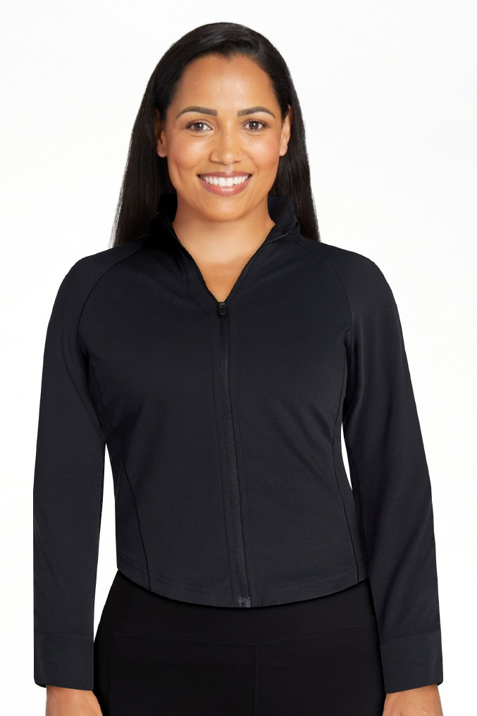 Avia Women's SoftSculpt Cropped Jacket, Sizes XS-XXXL | Walmart (US)
