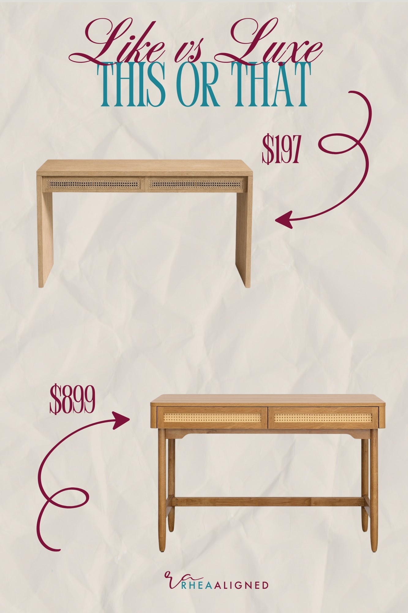 Luxe or Less. High end or Dupe. Pottery Barn or Walmart  

#LTKSeasonal #LTKHome #LTKSpringSale