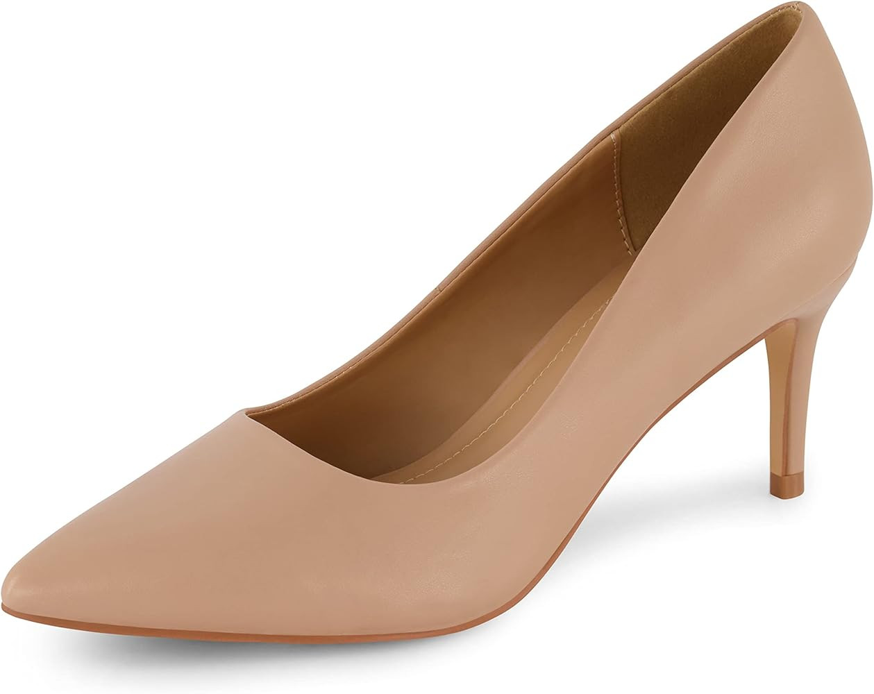 CUSHIONAIRE Women's Preston Dress Pump +Memory Foam, Wide Widths Available | Amazon (US)