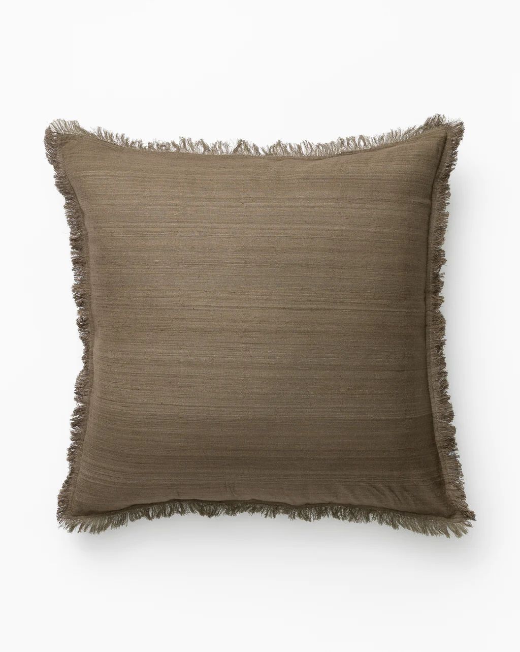 Abbey Silk Fringe Pillow Cover | McGee & Co.