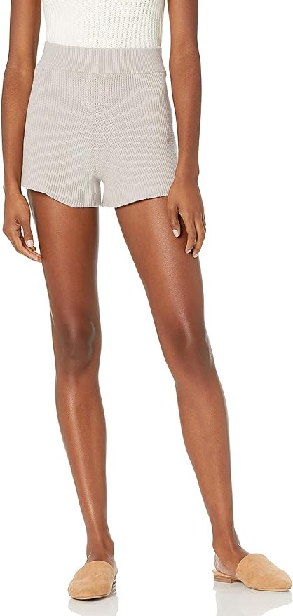 The Drop Women's Faith Pull-on Ribbed Sweater Short | Amazon (US)