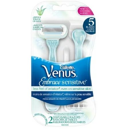 Gillette Venus Sensitive Razor 1 ea (Pack of 4) | Walmart (US)