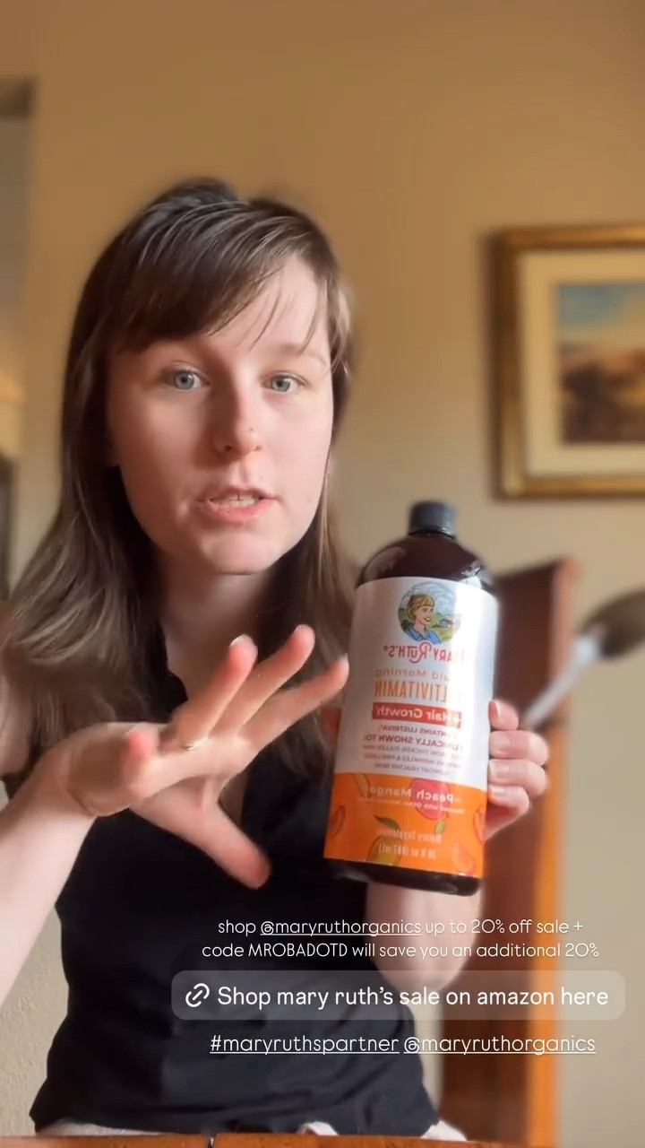 Mary Ruth’s is doing a huge sale on amazon + the code on the screen will save you an additional 20%!



#LTKWatchNow #LTKSeasonal #LTKSaleAlert