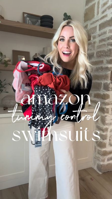 Amazon tummy controlled, mom approved swimsuits! With FULL BOOTY coverage. Spring break is coming up and I have tried all of the amazon suits so you don’t have to. Because some are 😵‍💫. These are all amazing mom suits that still have a little Va Va voom ya know?! I will share a full try on haul in stories too but all of these are fully stocked. I’m wearing a small (size 4 in all)

#LTKfindsunder50 #LTKsalealert #LTKstyletip