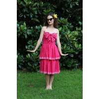 Vintage 1950S Pink Polka Dot Dress | Etsy (US)