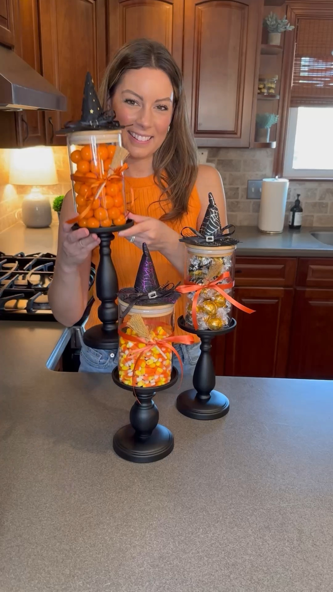 Halloween Witch Treat Jars DIY 🖤🧡

#LTKHome #LTKSeasonal #LTKfoodie