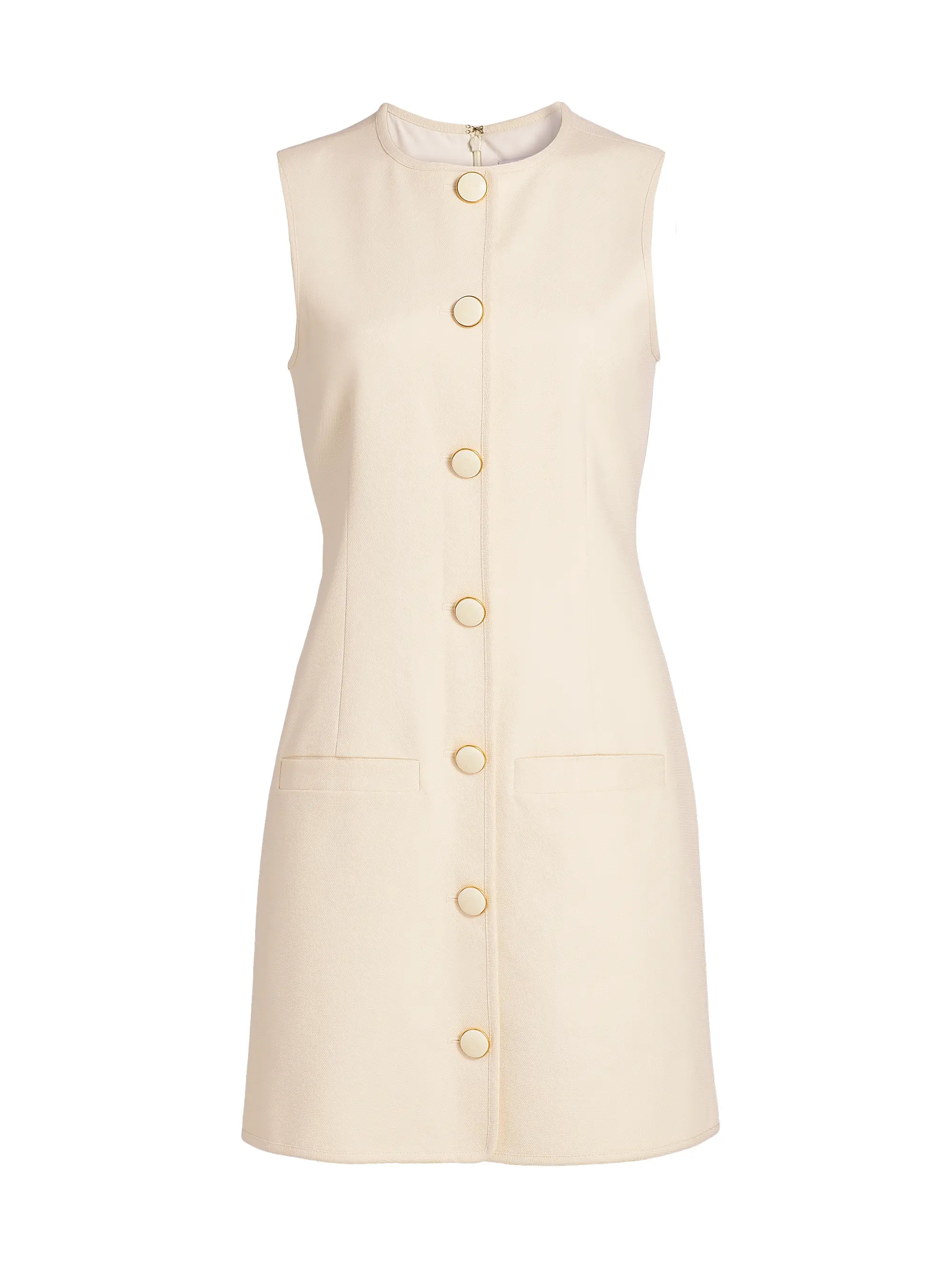 Veronica Beard Whistler Stretch-Cotton Shift Dress | Saks Fifth Avenue | Saks Fifth Avenue