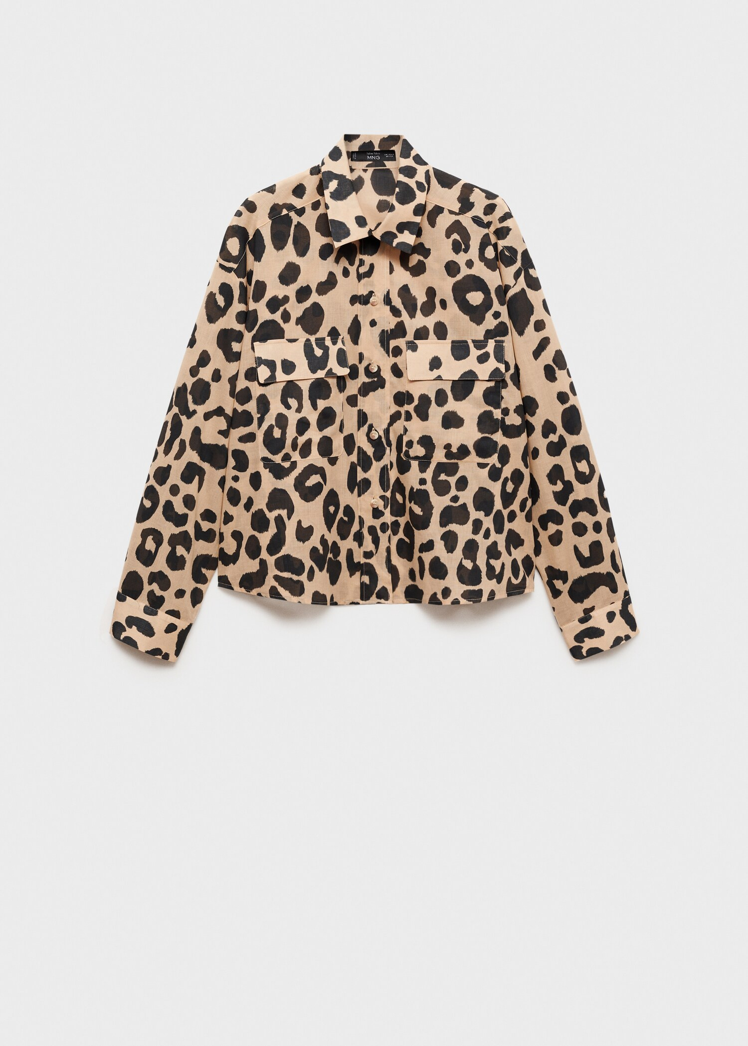 Animal print shirt | MANGO (UK)