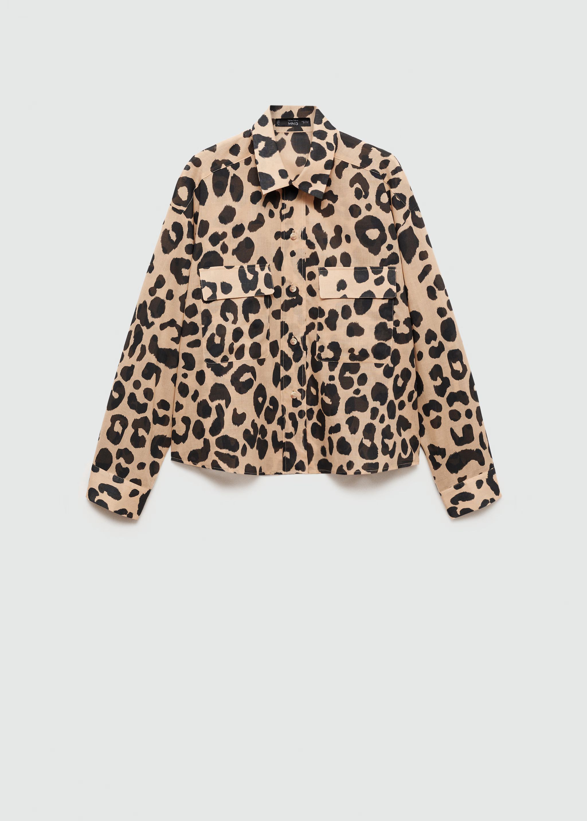 Animal print shirt | MANGO (UK)