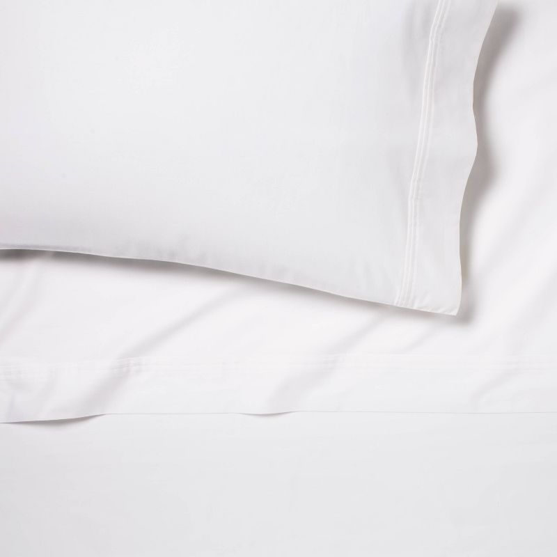 400 Thread Count Solid Performance Sheet Set - Threshold™ | Target