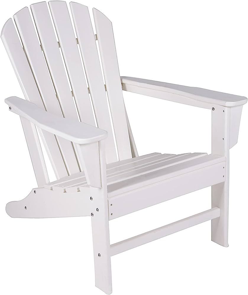 Luckyberry HDPE Plastic Resin Classic Outdoor Adirondack Chair for Patio Deck Garden,Backyard & L... | Amazon (US)
