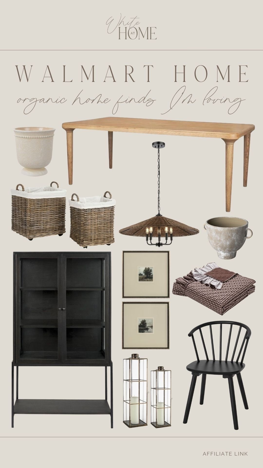 Elevated home finds from Walmart that are beautiful, affordable, and functional! These styles will help you achieve a high-end look in your home that is still livable and warm!

#LTKHome