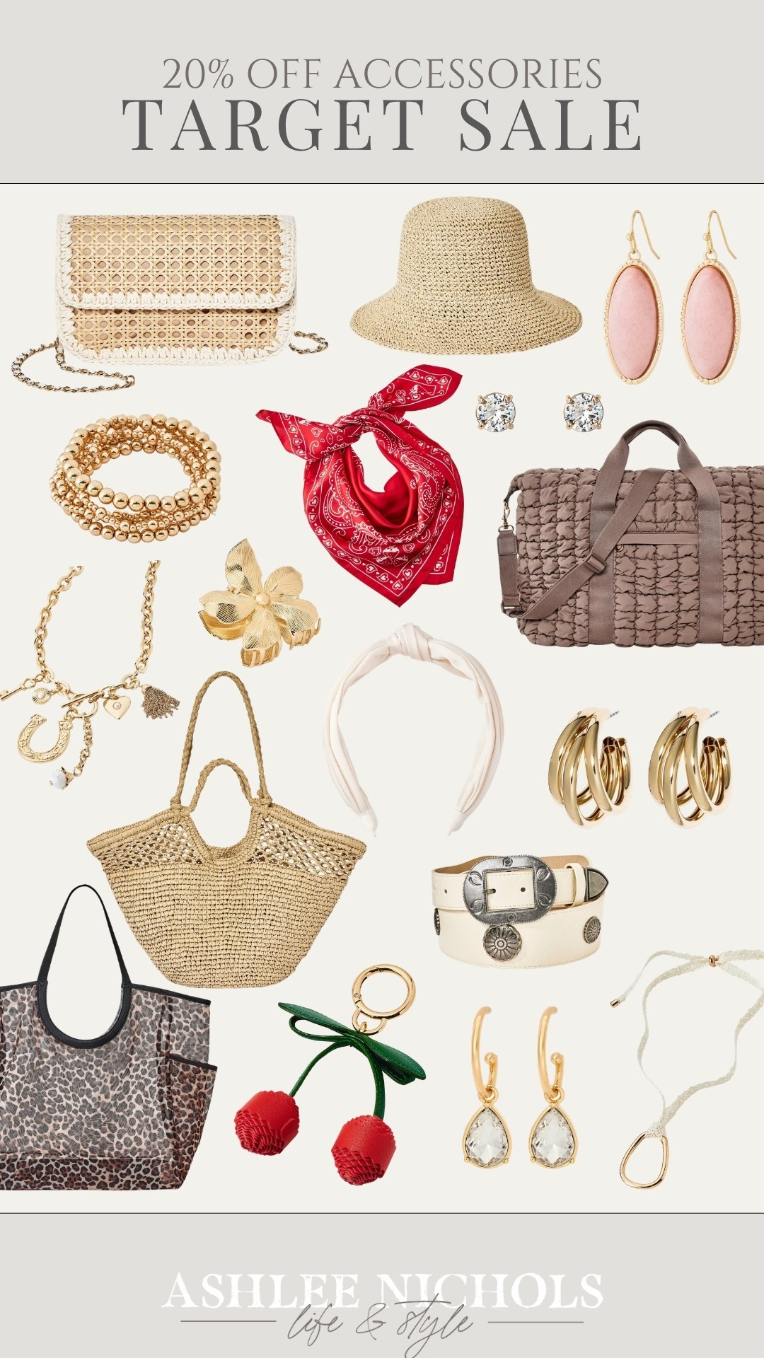 20% off Target accessories!

Spring accessories, spring bag, travel bag, beach bag, western accessories, gold jewelry

#LTKSeasonal #LTKootd #LTKSaleAlert