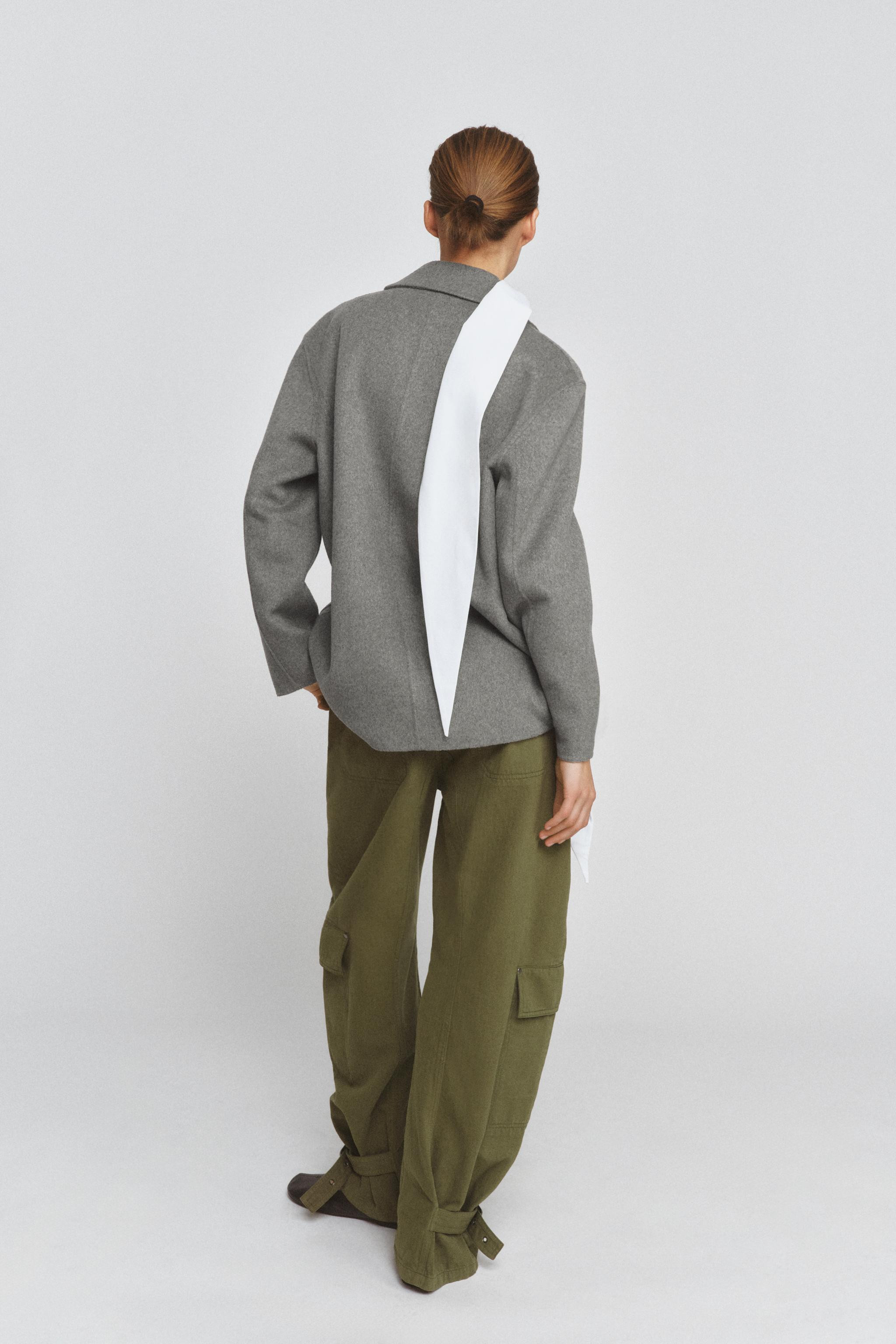 BLAZER AUS WOLLMISCHGEWEBE ZW COLLECTION | Zara DE