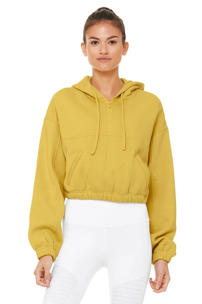 Stadium Half Zip Hoodie | Alo Yoga (US)